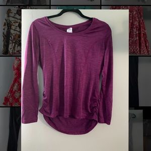 Athletic long sleeve shirt